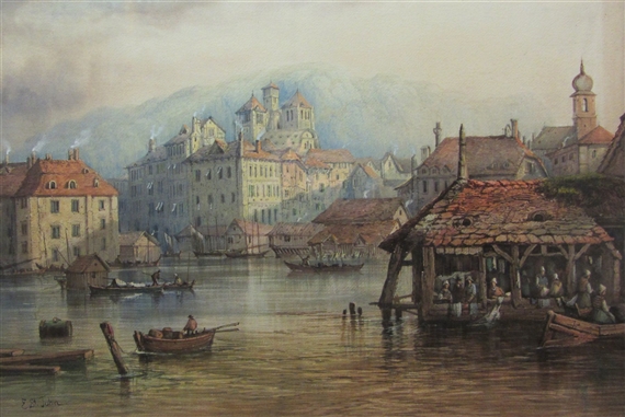Old Geneva by Edwin St. John