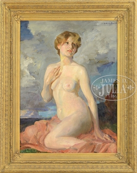Nude in Landscape - Louis Betts