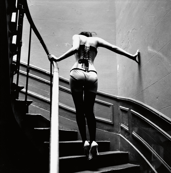 Upstairs, Paris by Ellen von Unwerth, 1996