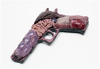 Noah Scalin’s “Anatomically Correct” Guns