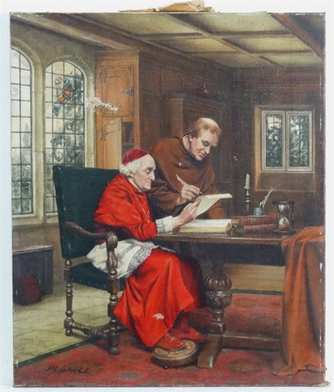 In the Cardinal's Study by A.L. Grace