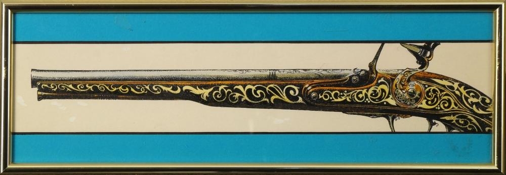 Artwork by Glenn Steward, Revolver, Made of mixed media