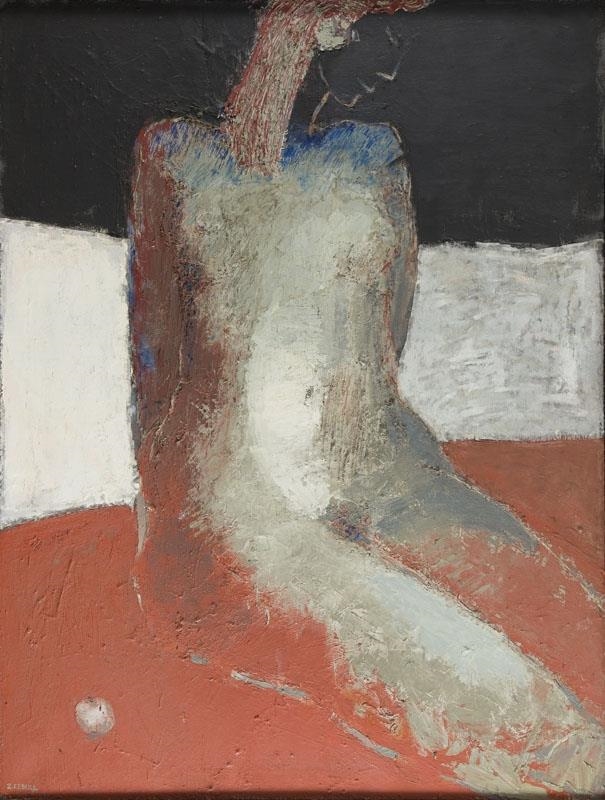 Artwork by Zbigniew Cebula, Eva, Made of oil on canvas