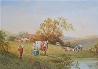 Milking Time - Horace Millburne
