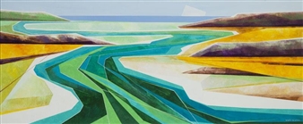 Water land 100-Rivers - Marta Bilecka