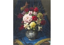 Ikebana with Yamayuri by Shogo Endo