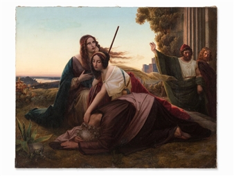 Mythological scene - Anton Huxoll