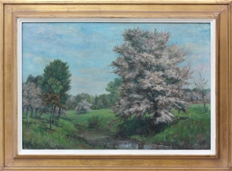 Spring landscape - Jaroslav Melichárek