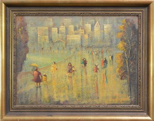 Thru The Park by Charles Edward Hopgood