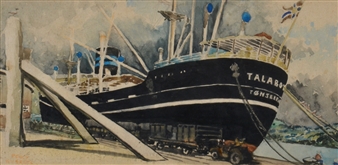 OTAGO HARBOUR, DUNEDIN, NZ - Percy Everett