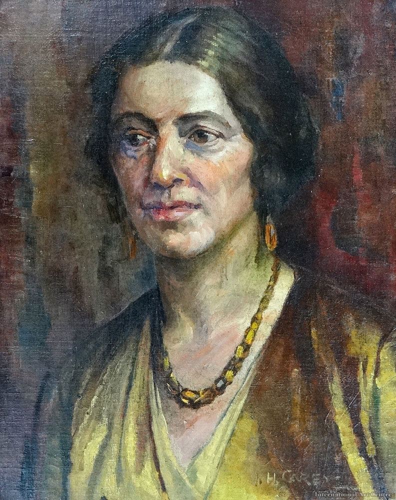 Ida H. Carey | Self Portrait | MutualArt
