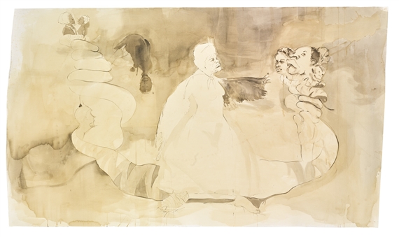 FAIRY GODMOTHER OFFERS SOME UNREQUESTED ADVICE by Kara Walker, 1998