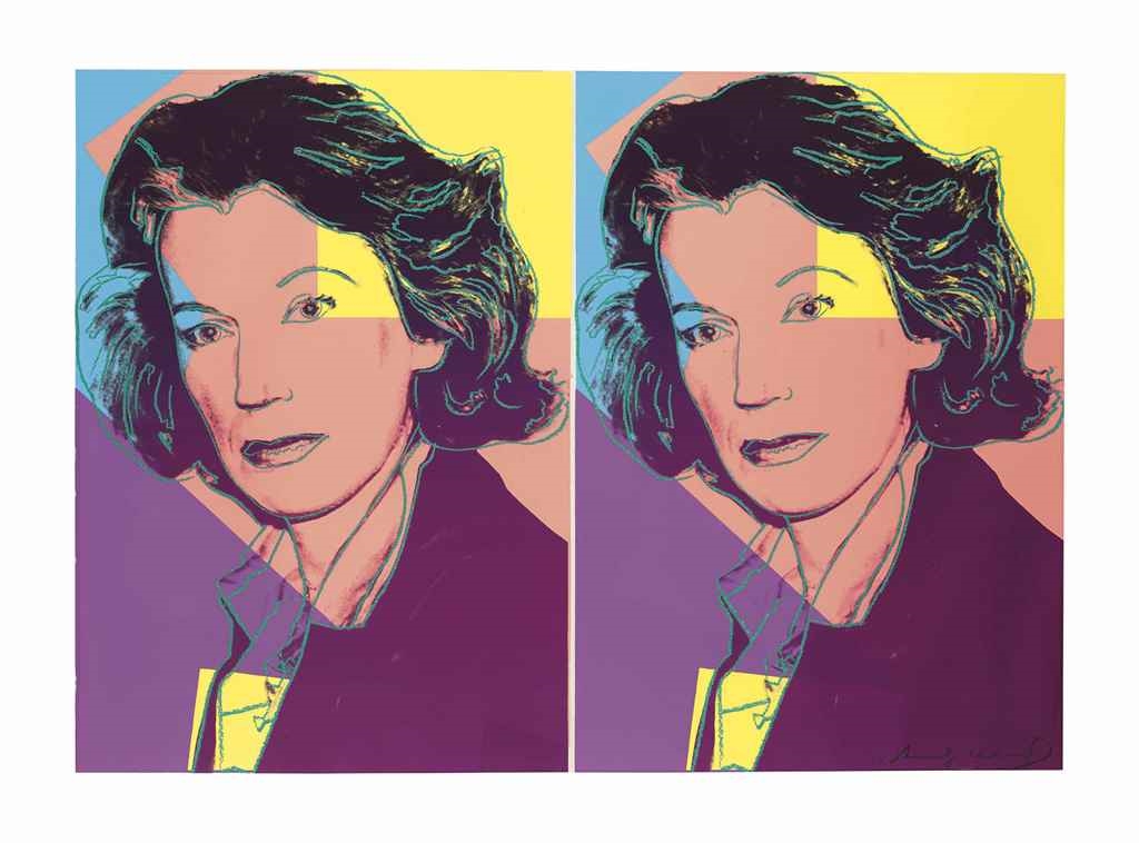Andy Warhol | Mildred Scheel (1980) | MutualArt