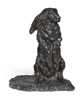 LIÈVRE ASSIS (SEATED HARE) - Guido Righetti