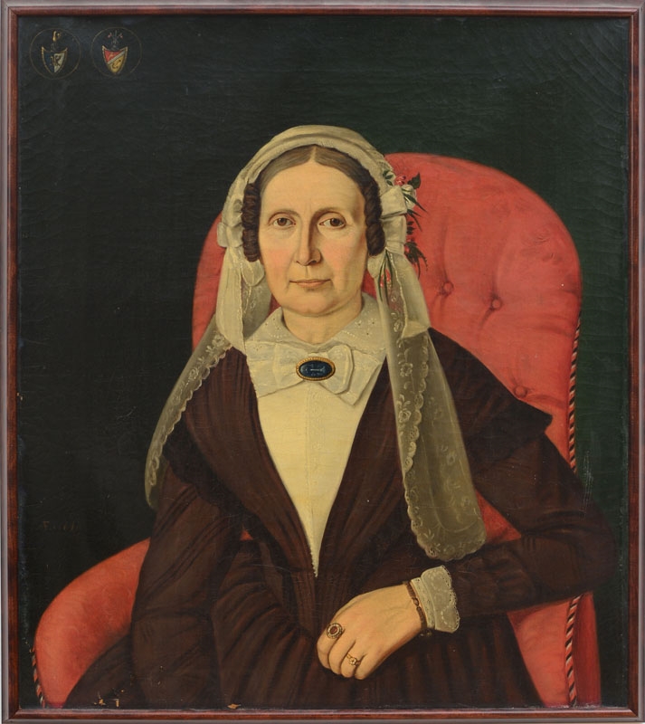 French School, 19th Century Portrait d'Anne de Rochechouart de