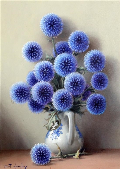 Sea holly by Robert Chailloux