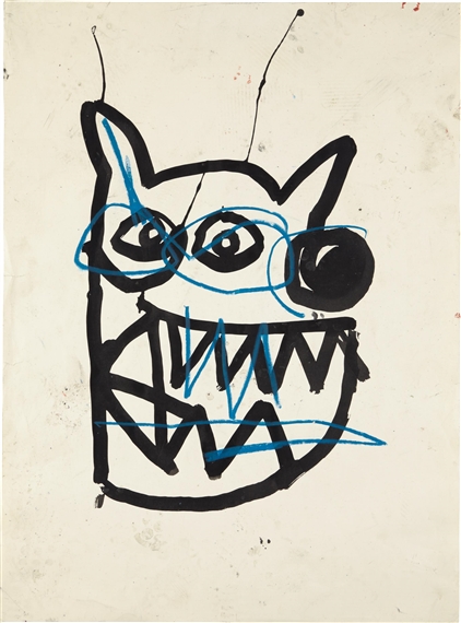 Jean Michel Basquiat Untitled 19 Mutualart