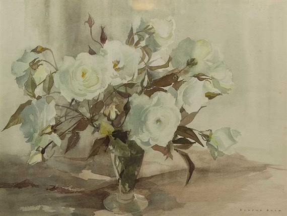 Still Life Roses by Rowena Bush