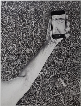 Laurie Lipton: Techno Rococo - Ace Gallery, Los Angeles