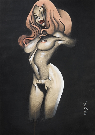 Nude Girl by Kaja Saudek