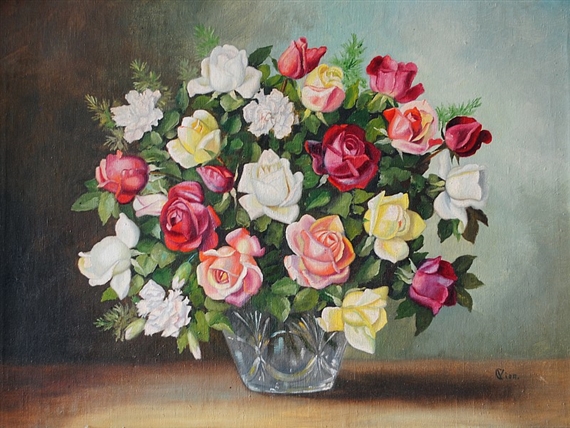 Rose bouquet - Olga Vion