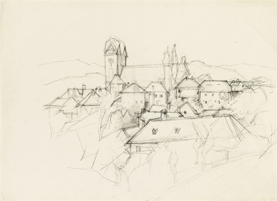 Maria Saal by Herbert Boeckl, Circa 1926