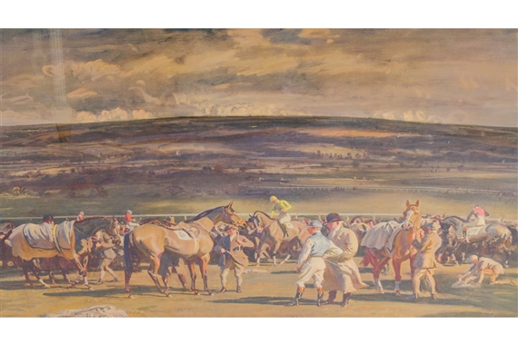 Sir Alfred James Munnings | At Hethersett Races (1930) | MutualArt