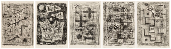 Abstract Compositions by Roger Bissière