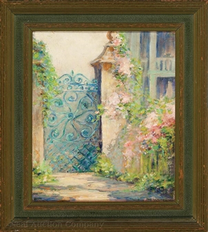 Iron Wrought Gate, Charleston, South Carolina - May Paine