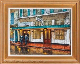 Galatoire's Restaurant with Walter John Fontenot - Alan Flattmann