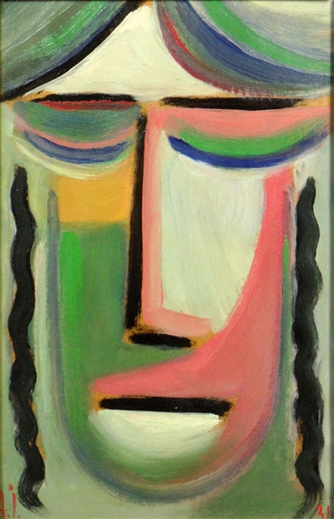 Portrait by Alexej von Jawlensky, 1931