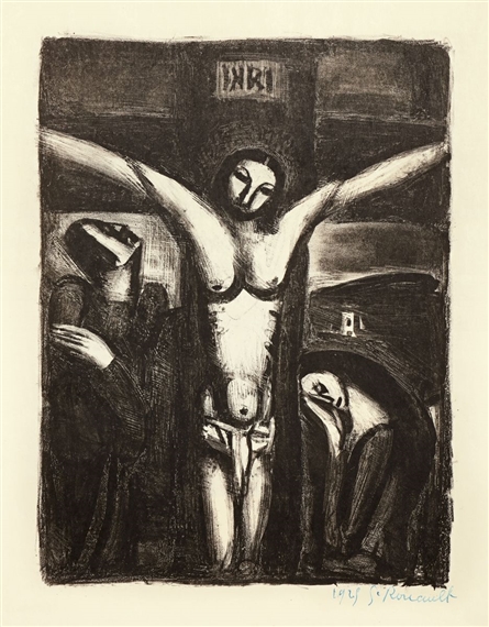 Georges Rouault | Christ on the cross (1925) | MutualArt