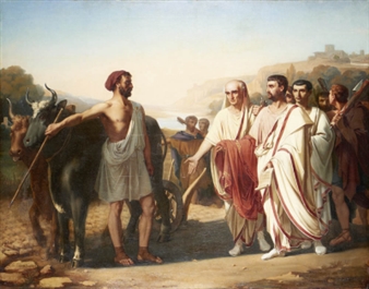 Cena à romana - Charles Alexandre Crauk