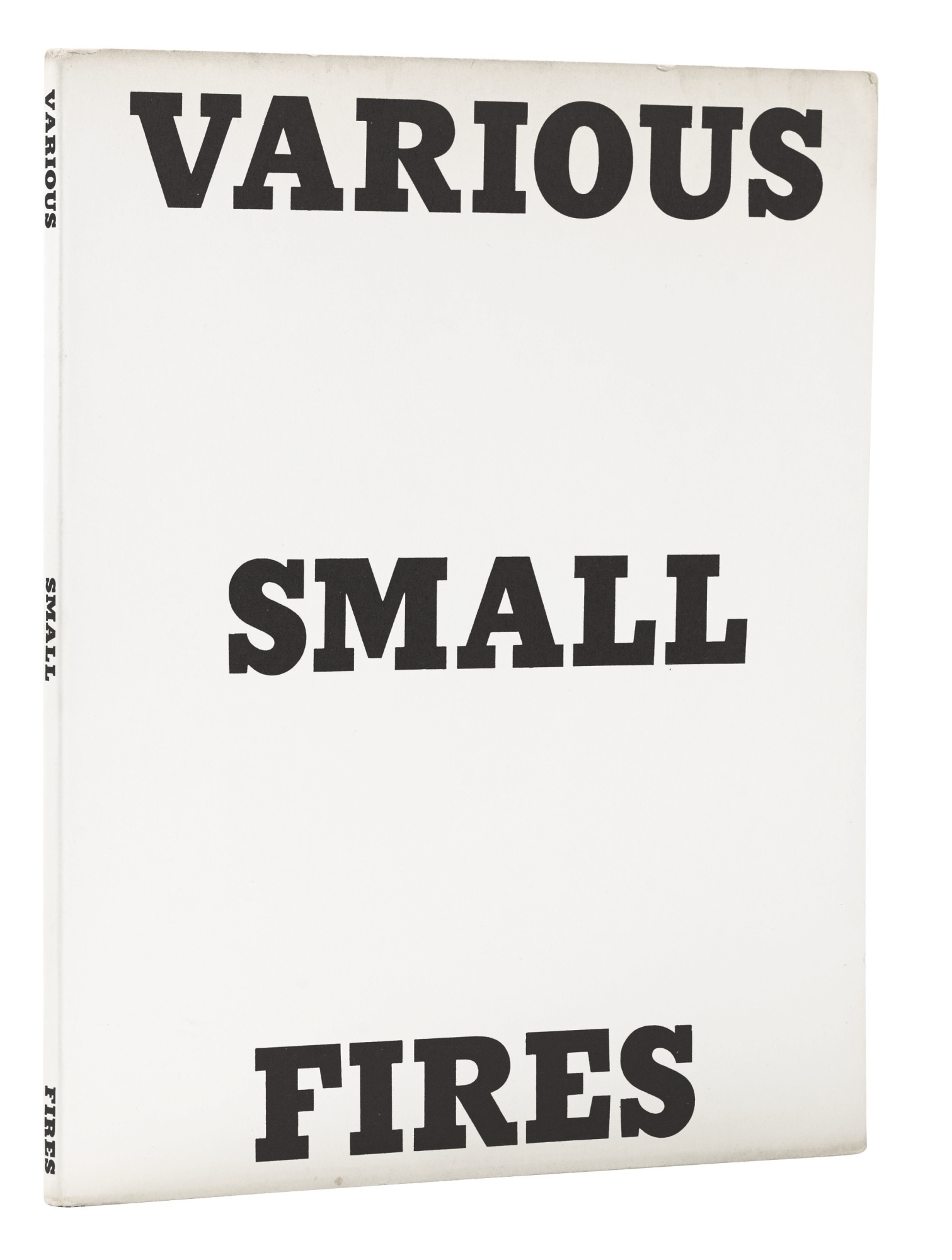 TWENTYSIX GASOLINE STATIONS; AND VARIOUS SMALL FIRES (MINNEAPOLIS INSTITUTE OF ART BOOKS 1; AND 2) by Ed Ruscha, 1962-1964