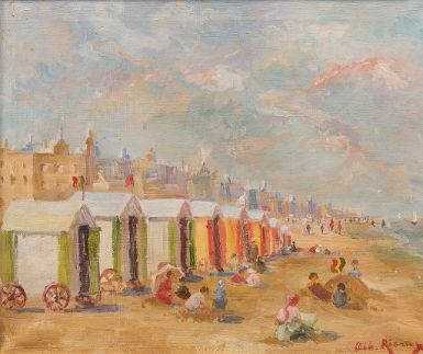 Albert Rigaux | La plage | MutualArt