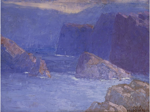 Seascape - Morris A.K. Feldsberg