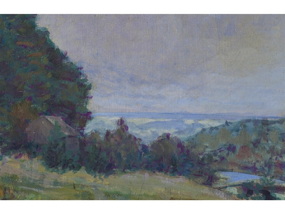 Summer Landscape by Charles Vezin