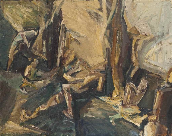 Figures in a Landscape by Patrick Procktor