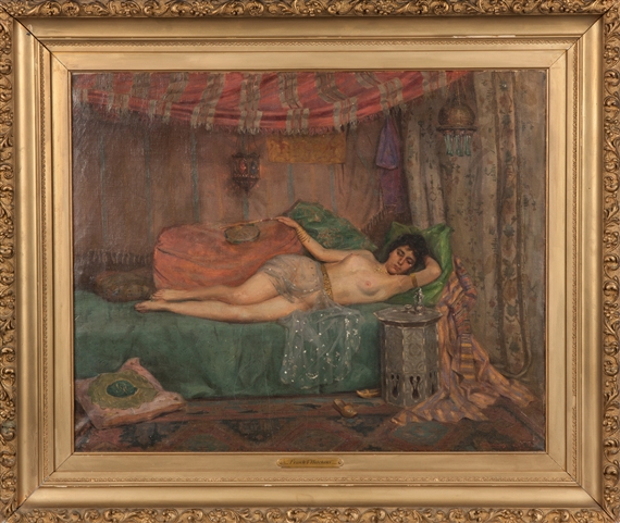 Turkish Interior by Frank Townsend Hutchens, 1896