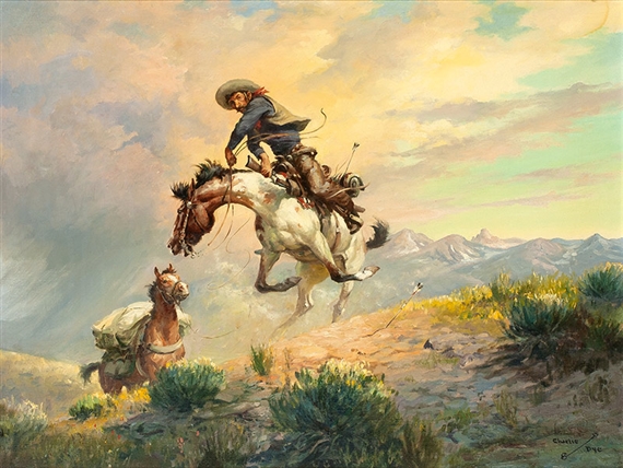 Ute Trouble by Charlie Dye