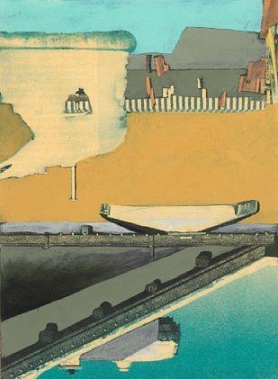 Artwork by Tony Swain, Untitled, Made of watercolour and mixed media on paper