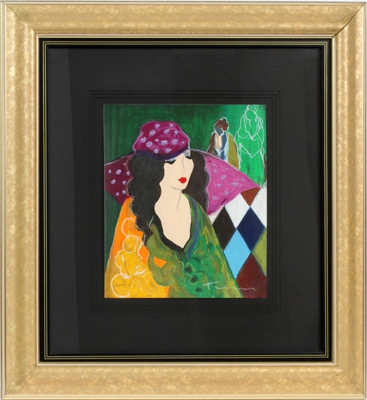 Itzchak Tarkay | Red Hat | MutualArt