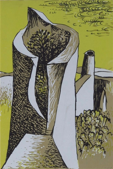 4 works, Illustrations for The Poet's Eye by John Craxton, 1944