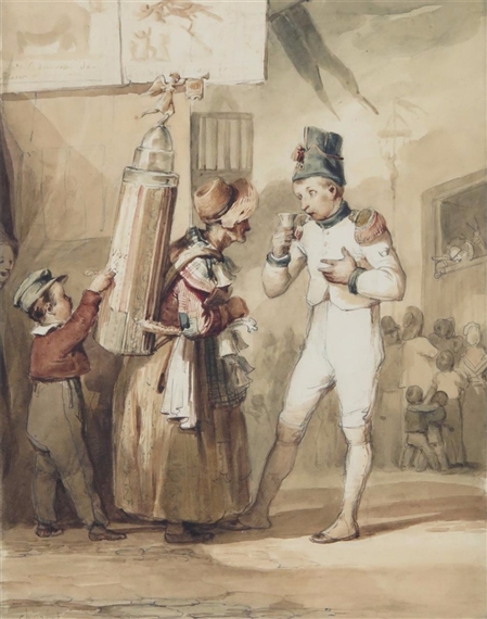Charlet Nicolas Toussaint Vive Le Coco The Absinthe Porter Mutualart