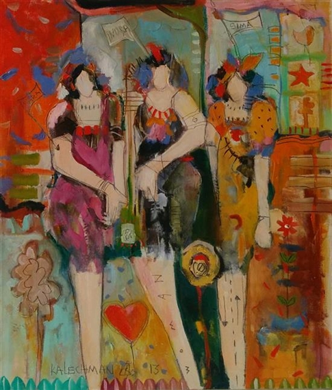 3 works, Women by Irit Kalechman