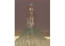 Artwork by Seiji Yoshimura, Calm Time, Made of Ink and color on paper