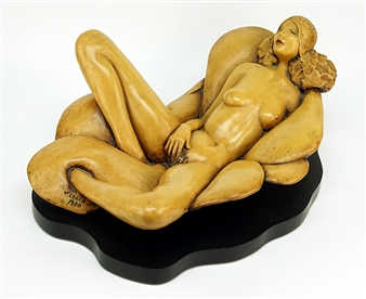Recumbent Nude - J. Leach