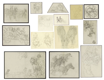 Three Bird Prints - Stanislav Makarov