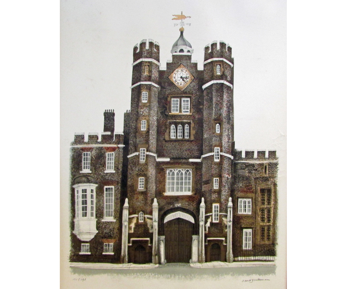 St James's Palace Gatehouse by David Gentleman