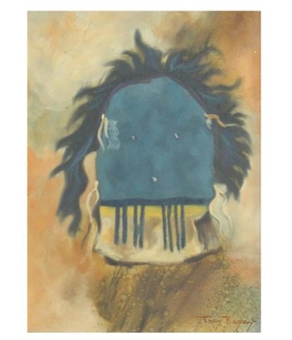 Hopi Kachina Mask by Tony Begay, Circa 1970s